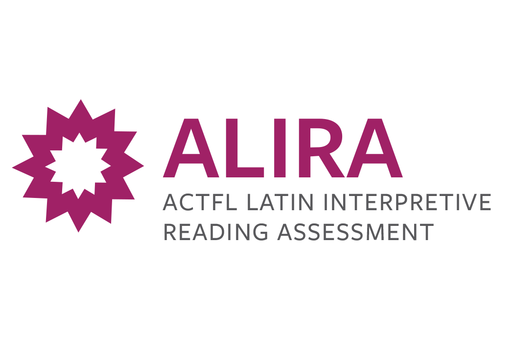 ALIRA latin interpretive reading logo header