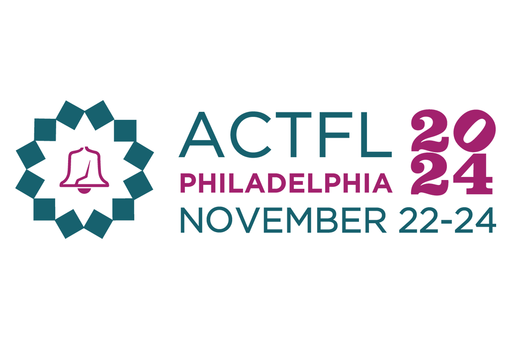ACTFL 2024 Horizontal Logo Color