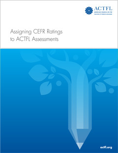 There are two major frameworks for learning, teaching, and assessing foreign language skills: the U.S. defined scales of proficiency, i.e., the ACTFL Proficiency Guidelines/ILR Skill Level Descriptions, and the Common European Framework of Reference for Language (CEFR). Both frameworks form the basis of major testing and certification systems. Despite the fact that both systems have co-existed for close to 15 years, there were few empirical studies to establish correspondences between them. The fact that there were no official correspondences led to an array of proposed alignments between the two systems. In order to address the challenges deriving from two major frameworks coexisting but not interacting with each other, ACTFL launched the first of a series of four ACTFL-CEFR Alignment Conferences in 2010. The goal of this series was to establish an empirically-based alignment between the ACTFL Proficiency Guidelines and the CEFR and the tests based on those frameworks. Based on the information and discussions from the ACTFL-CEFR Conferences and resulting papers and journals, ACTFL worked with an EU-based research group to develop an ACTFL-CEFR crosswalk to be able to offer CEFR ratings for ACTFL assessments. The findings from the extensive research and linking and validation studies, show that CEFR ratings can be assigned on ACTFL assessments, in all languages. Studies also indicate that these are one-directional correspondences, that is to say, CEFR ratings can be assigned to ACTFL tests, however, the reverse cannot be stated. To date, no CEFR-based test, or other international test not developed by ACTFL, has been linked to the ACTFL Framework. Download the complete text of the Assigning CEFR Ratings to ACTFL Assessments