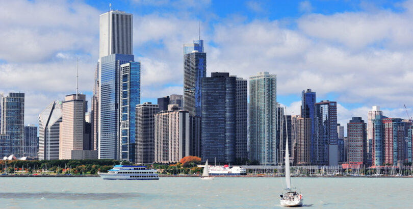 Travel Guide Chicago Skyline
